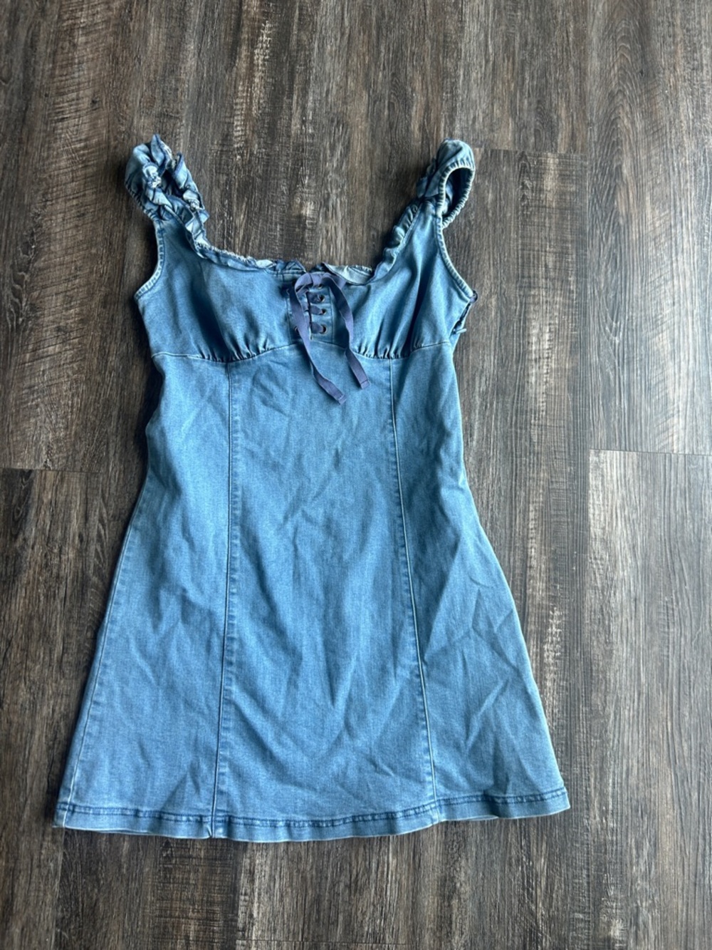 Urban Outfitters Blue Denim Mini Dress